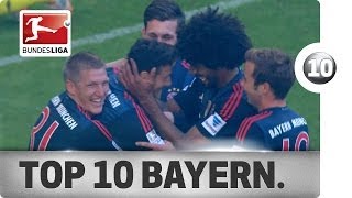 Top 10 Goals - Bayern Munich - 2013\/14