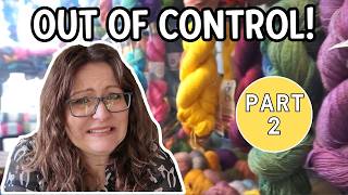 This Is What Happens When You Hoard Hand Dyed Yarn… | Stash Reorg Part 2