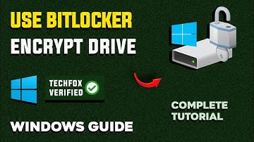 How to Enable BitLocker for Drive Encryption - Full Guide