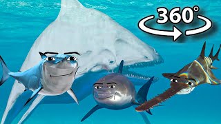 360° VR Shark Gegagedigedagedago