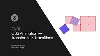 3A.01 — CSS Animation — Transforms & Transitions