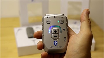 Pairing MinitechPro BT and Echo BT Transmitter