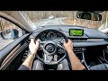 NEW Mazda 6 2021 (2.5 Skyactiv-G 194 HP) | POV Test Drive #744 Joe Black