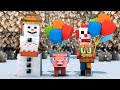 Snowman &amp; Villager Life 4 : New Family - Alien Being Minecraft Animation