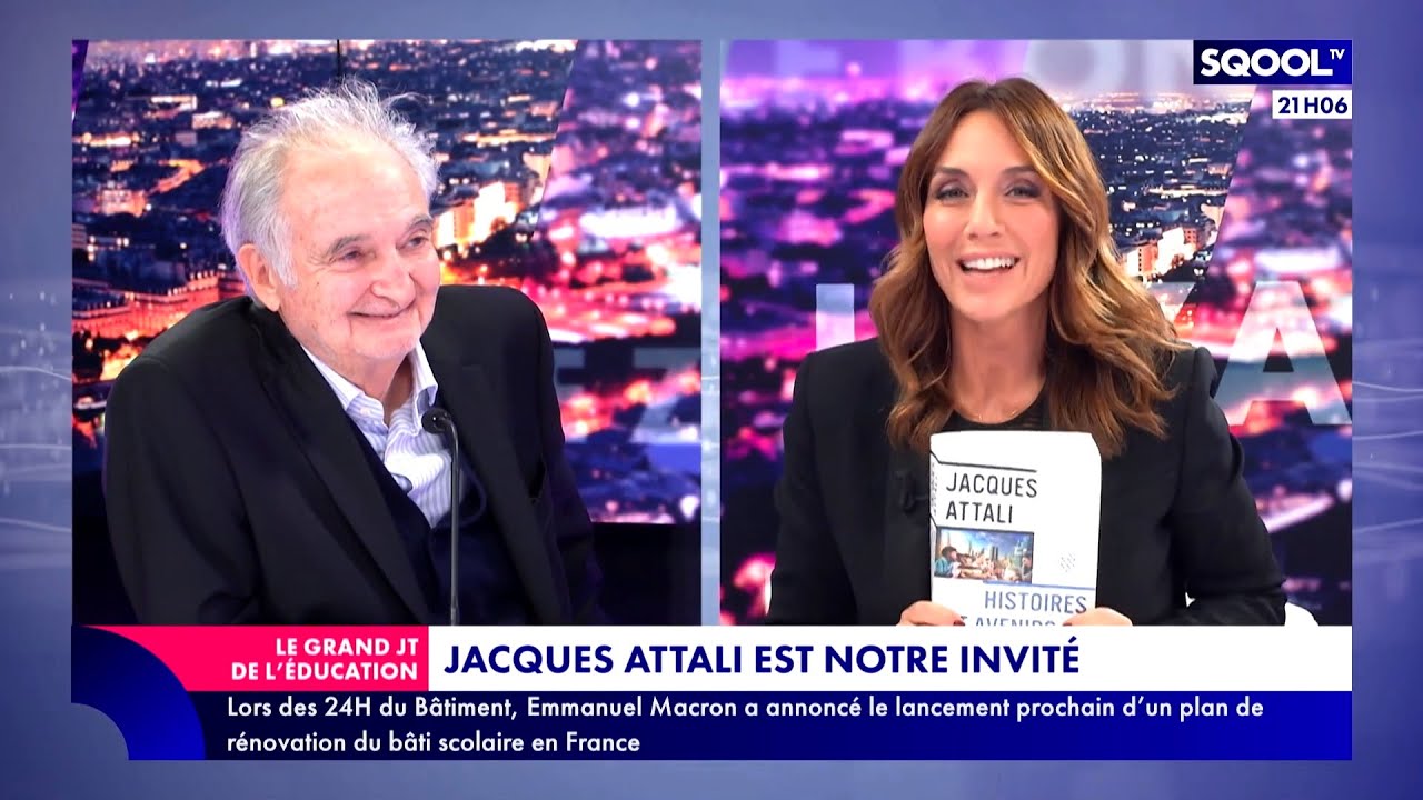 Le Grand JT de l'Éducation (25/11/2022) - La vision de l'école de Jacques Attali