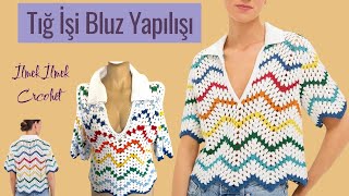 NOWHERE ELSE❣️❣️ CROCHET BLOUSE MAKING✅