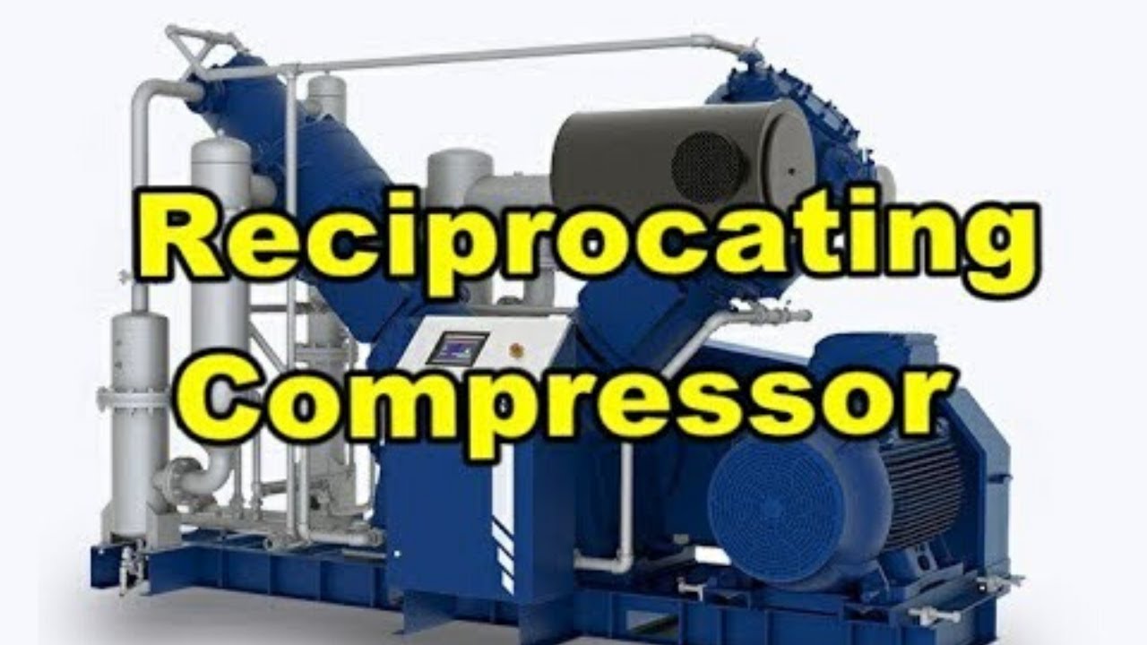 How a Reciprocating Compressor works? and its Accessories - YouTube