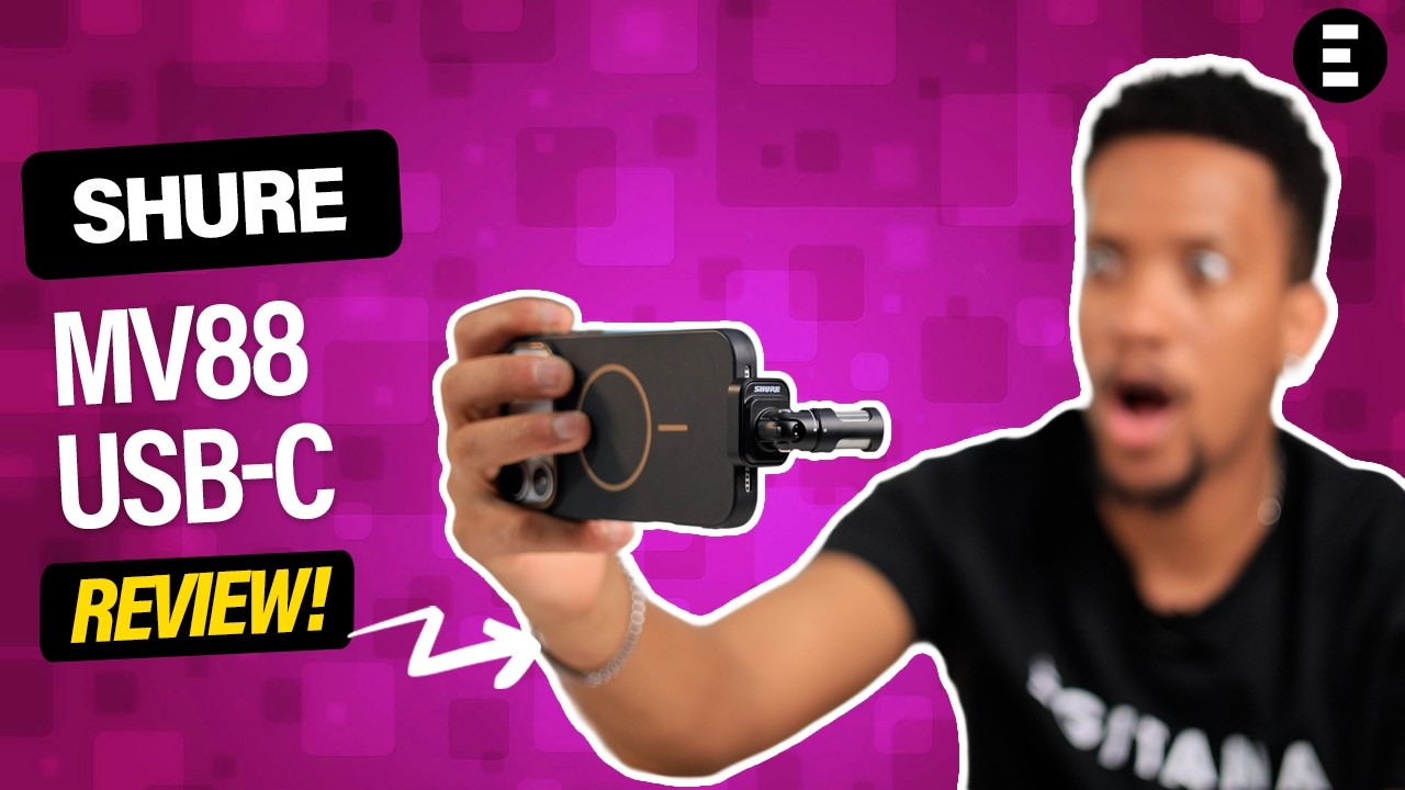 Shure MV88 USB-C | EGITANA.pt - YouTube
