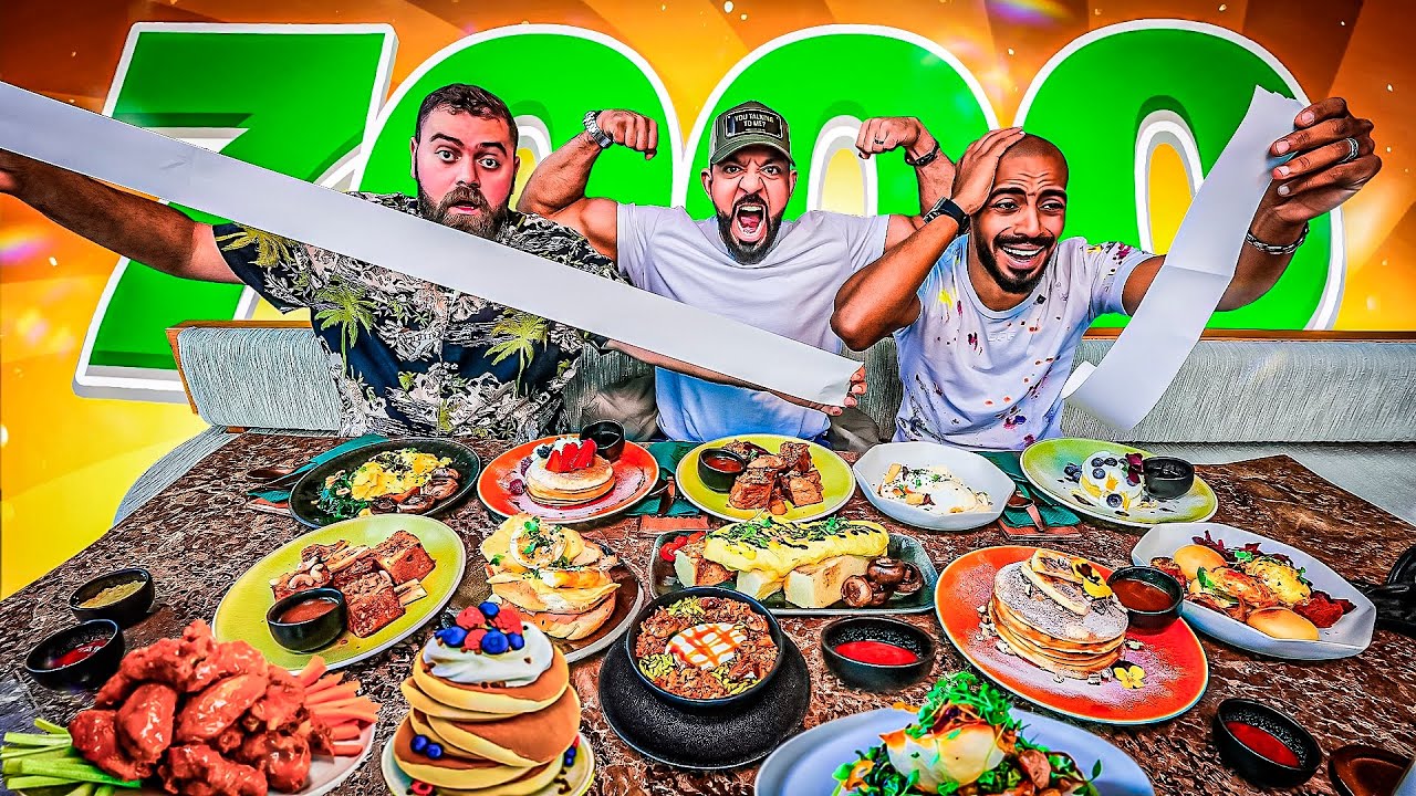 اكلنا ب ٧،٠٠٠ ريال تتوقعوا مين دفع الفاتورة💰 Who Paid the Bill 7000 SR