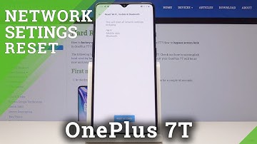 How to Restore Network Configuration in OnePlus 7T - Reset Network Settings