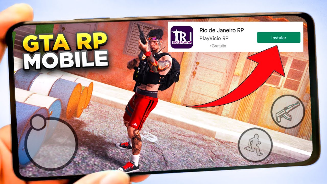 GTA RP MOBILE!!😱🔥 COMO JOGAR GTA RP NO CELULAR - GTA RP ANDROID