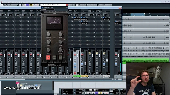 MIXING TRICKS by tommy dellolio - episode 28 PARALLEL COMPRESSION ON BASS