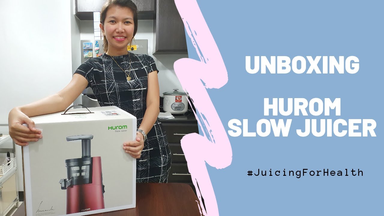UNBOXING Hurom Slow Juicer YouTube