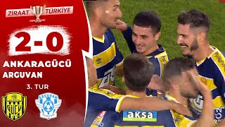 MKE Ankaragücü 2-0 Arguvan MAÇ ÖZETİ (Ziraat Türkiye Kupası 3. Tur Maçı) / 01.11.2023