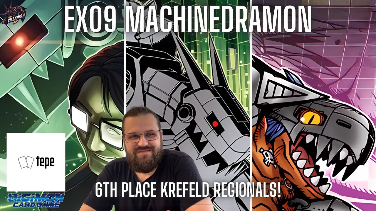 EX09 - Machinedramon Deckprofile | Top 8 Krefeld Regionals! | Digimon Card Game