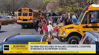 28 year old accused of killing 3 students 3 staffers at Nashville elementary sch