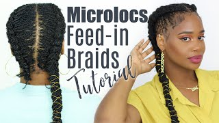Microlocs Feed-in Braids Tutorial KendraKenshay