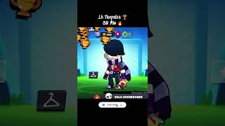Grinding in Brawl Stars 🌟 | Trophy Push 🔥 - JStuffs ✨