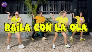 Baila Con La Ola   Amira Syahira  Tiktok Dance Trend  Zumba  Mstar Dance Workout