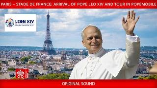 Paris – Arrival at the Stade de France, 25 September 2026 – Pope Leo XIV