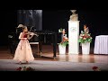 Lin Tokura (age11): Concert of the Winners in Kocian Violin Competition 2023