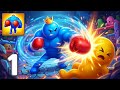 Punchy Race Gameplay Walkthrough Part 1 👊 INSANE Running Battle Challenge!
