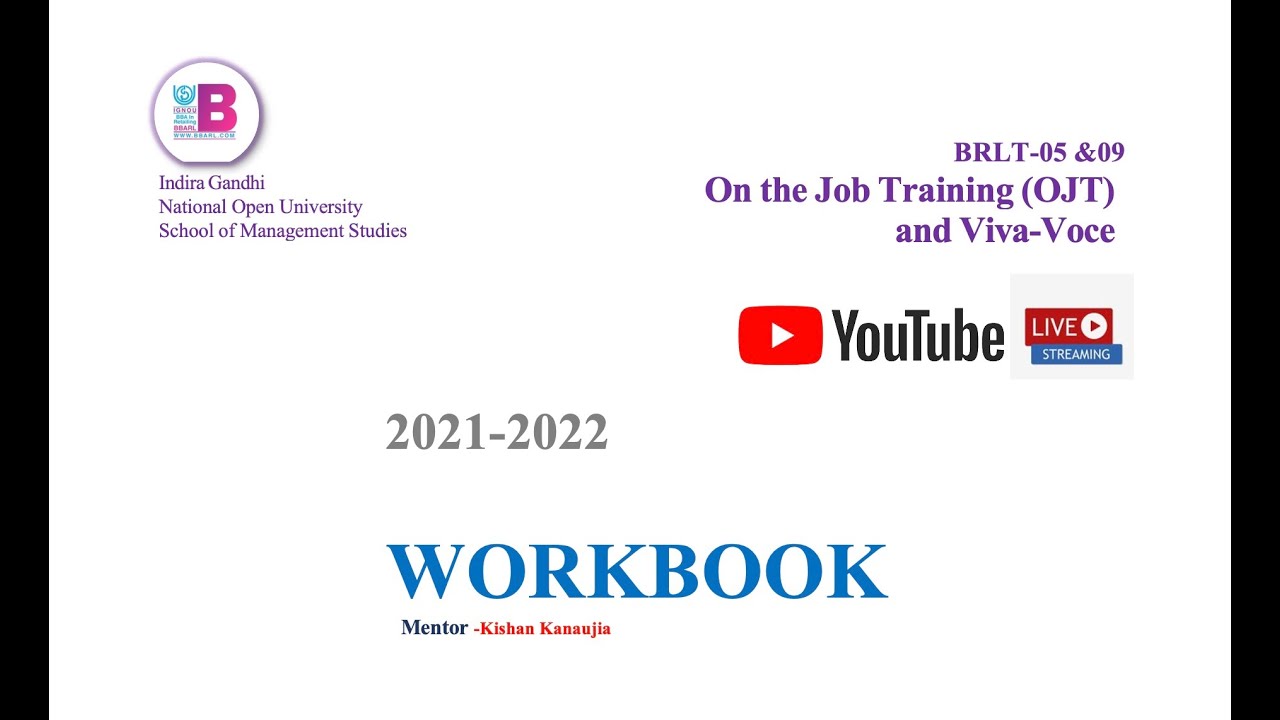 Workbook brlt-05 & brlt-09 & Internship Q&A Session With 2021-2022 ...