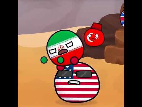 America "kinda" loves Iran #countryballs