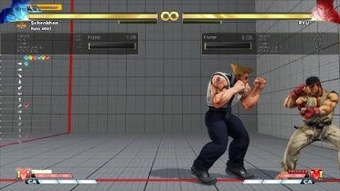 Guile: Max Damage Loop without V-Skill.