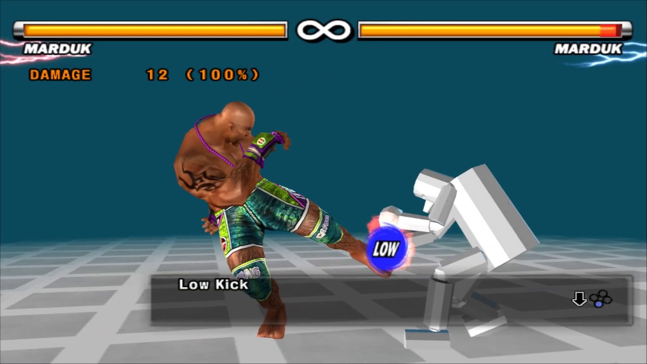 Tekken 5 - Список приёмов Крейга Мардука