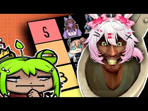 HOW EVERY BRAZILIAN VTUBER REACTS TO SOMEONE KNOCKING ON THE BATHROOM DOOR? - THE DEFINITIVE TIER...
