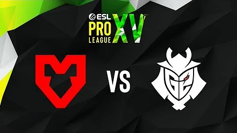 MOUZ vs G2 Esports - ESL Pro League S15 (CS:GO) - 天天要聞