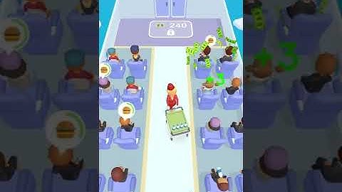 Cabin Manager - Gameplay Walkthrough Part 1 Tutorial Airplane Stewardess (iOS,Android)