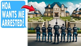HOA Calls the Cops on Me, But They Can't Stop a Landowner from Exercising Their Rights!