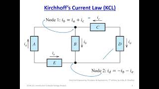 ECEN 215 Topic 5a   Node Voltage Circuit Analysis