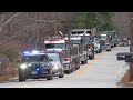 David Kinney Sr. Remembrance Truck Convoy