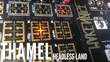 HEADLESS LAND - Ambient Modular Music - Make Noise Shared System #eurorack #modularsynth #makenoise