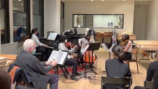 Tenebrae Quartet master class with Fred Sherry part 1