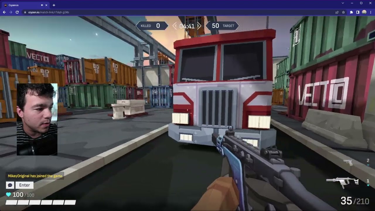 NEW BROWSER FPS GAME CRYZENIO