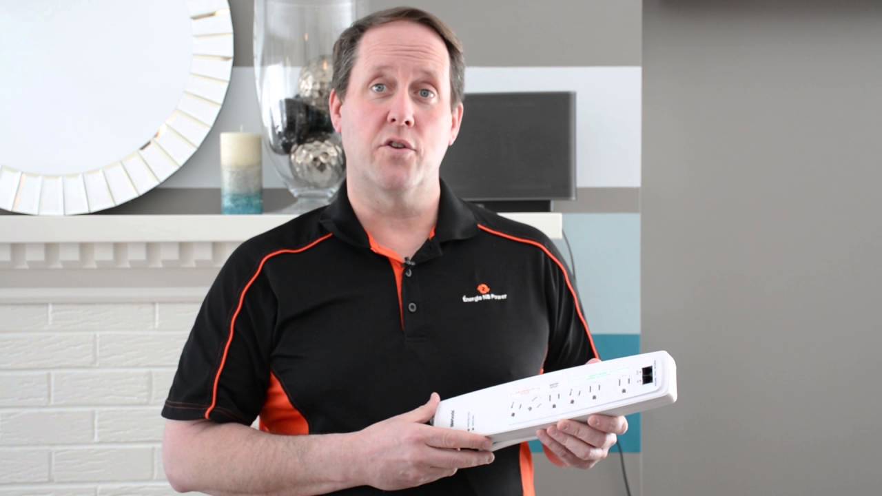 How to use a smart strip power bar YouTube