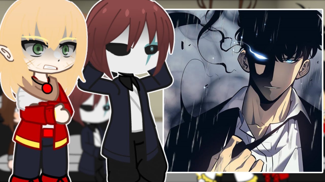 Tbate React to Sung Jin Woo - All Parts || Tiktok || Gacha React