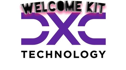 Welcome kit Dxc technology | Dxc technology welcome kit
