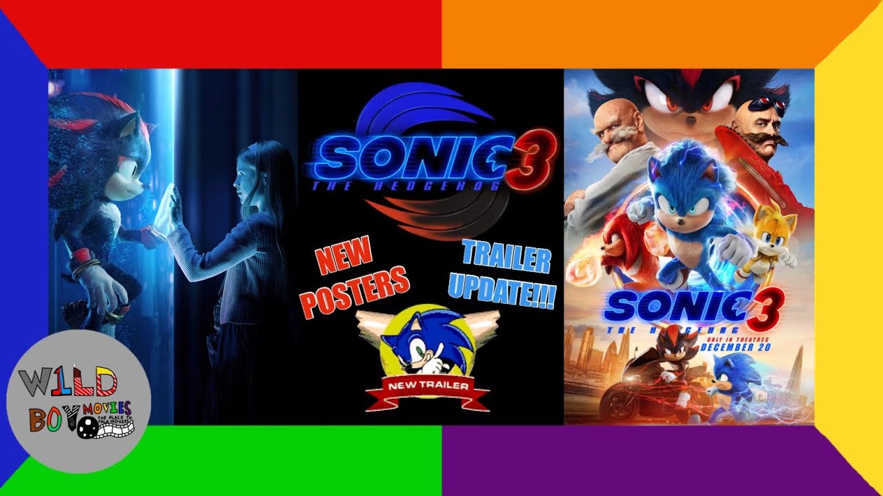 Sonic Movie 3 New Posters + Trailer Update!!! - YouTube