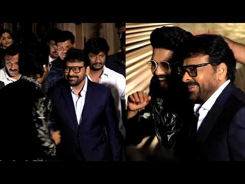 Chiranjeevi At Vijay Devarakonda, Rashmika Wedding Reception | TFPC - TFPC