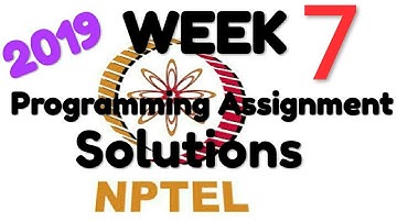 NPTEL |The Joy of computing using Python | WEEK 7| Programming Assignment-2:Symmetric