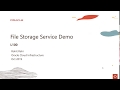File Storage Level 100 - Part 2: File Storage Service demo