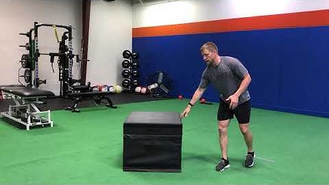 Box Jump w/1-leg Landing