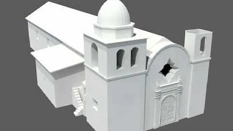 Rendering of Carmel Mission
