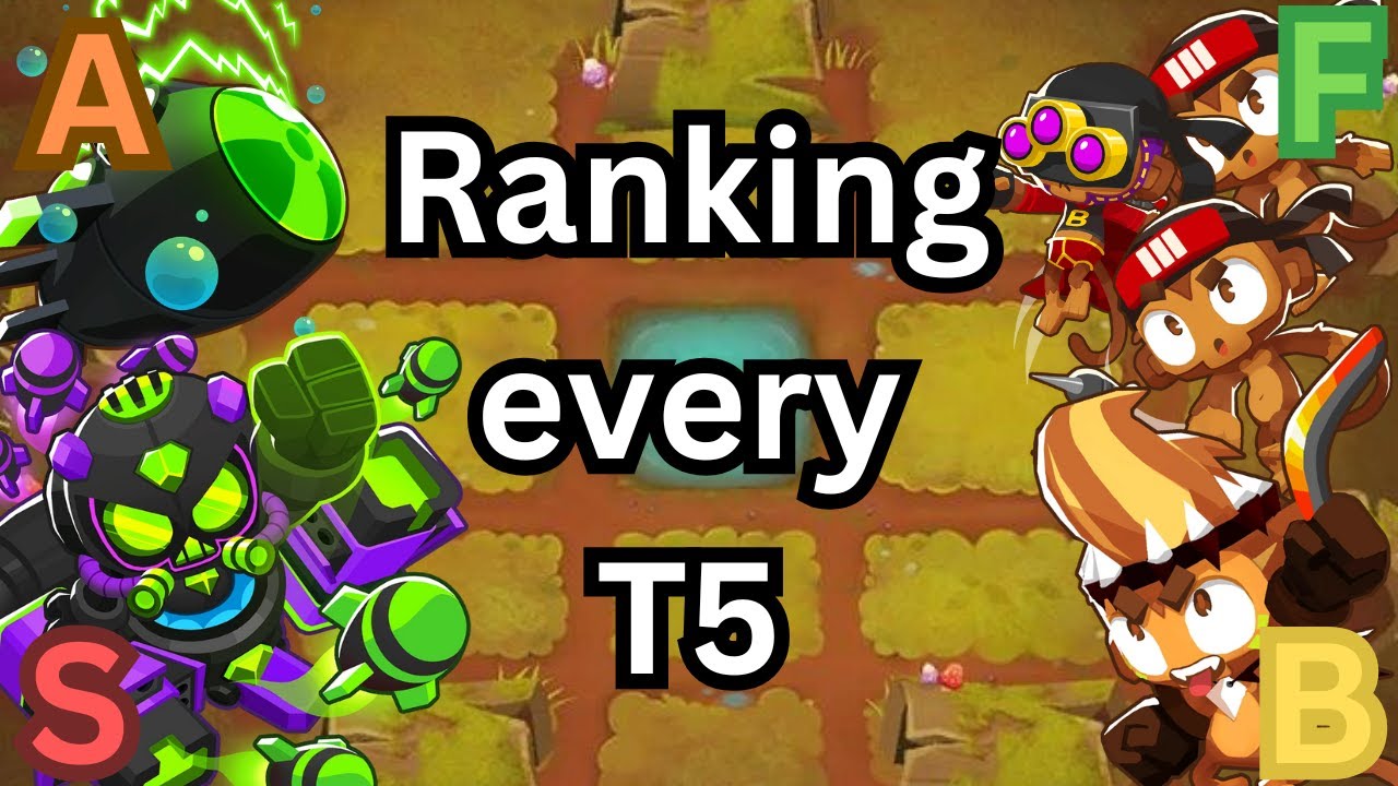 Ranking EVERY T5 in BTD6 - YouTube