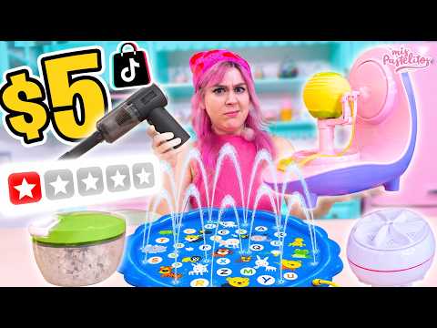 Compré los PEORES productos calificados de TikTok Shop 😨